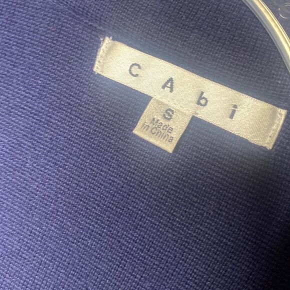 Cabi Size S 3 button Jacket Navy - Picture 10 of 11